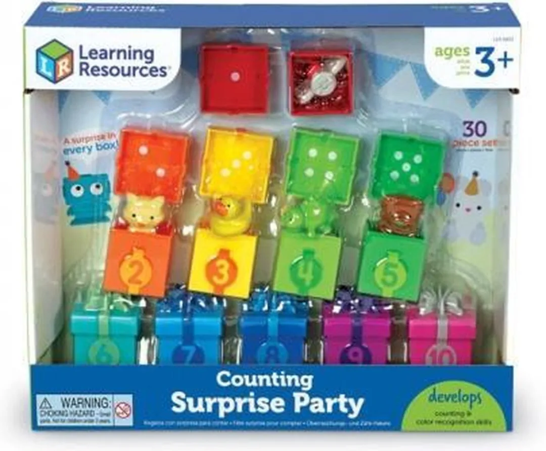 Learning Resources Tellen met cadeautjes LER6803 - Multicolor