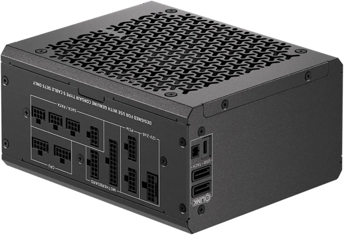 Corsair HX1000I SHIFT Voeding - 1000W - 80 PLUS Platinum - Zwart