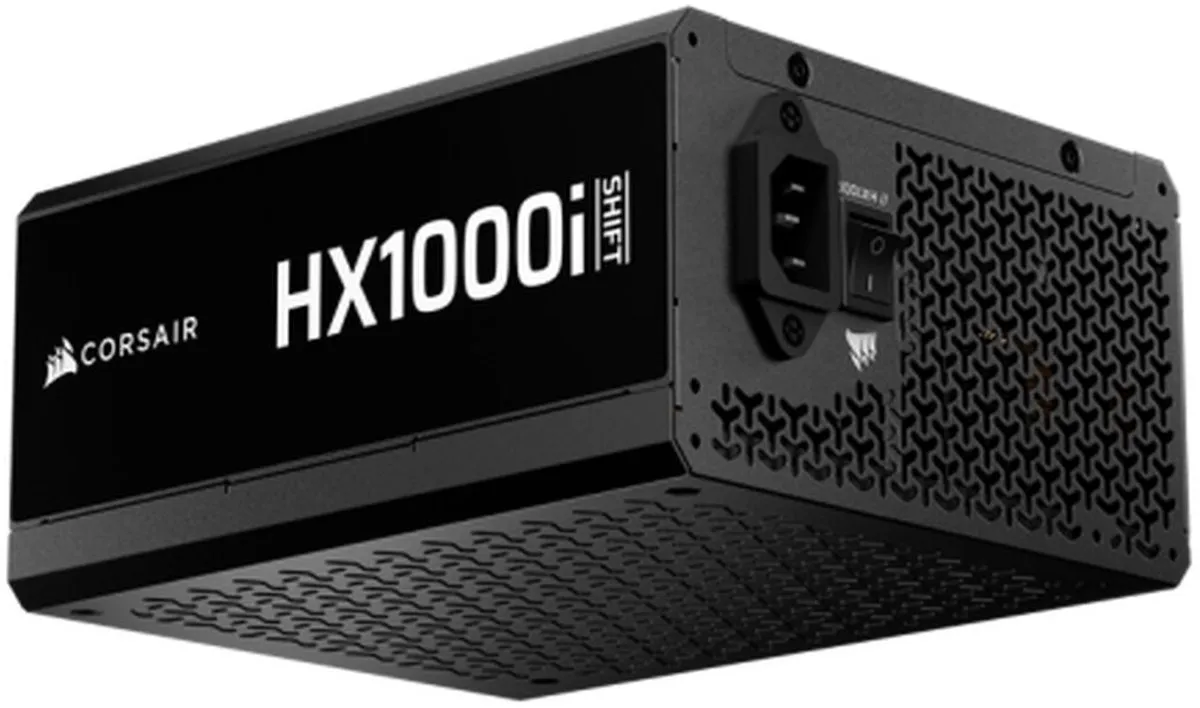 Corsair HX1000I SHIFT Voeding - 1000W - 80 PLUS Platinum - Zwart