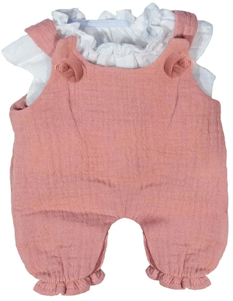 Miniland Poppenkleding Salopette & Blouse 32cm - Multicolor