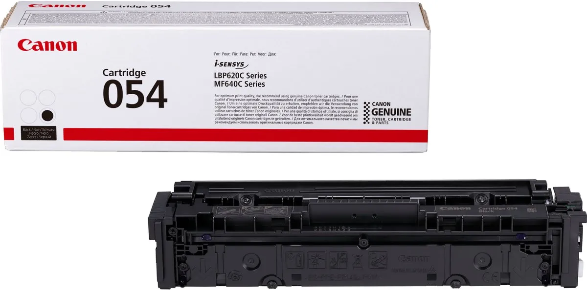 Canon 054 Toner Zwart - 1500 pagina's
