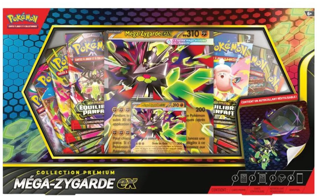 Pokémon TCG Premium Méga-Zygarde ex Box