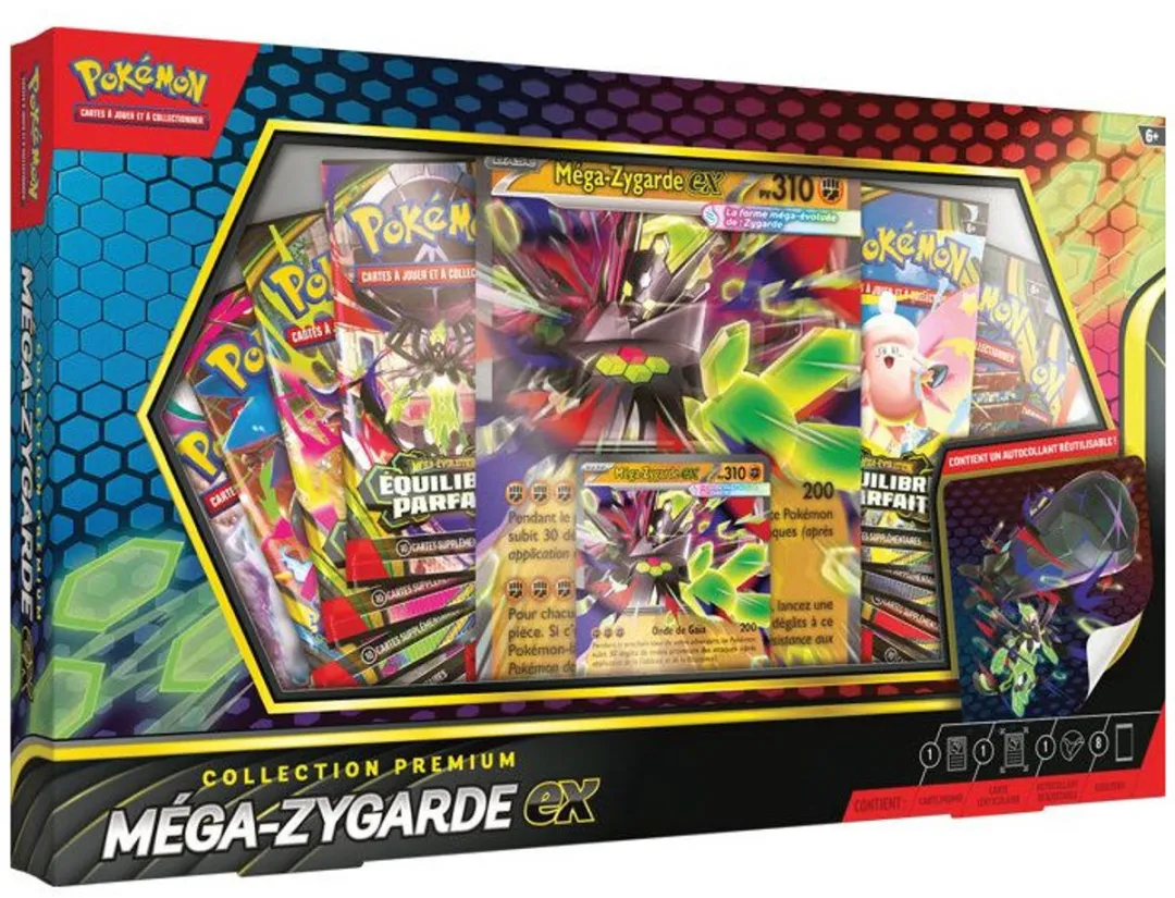 Pokémon TCG Premium Méga-Zygarde ex Box - Franstalig