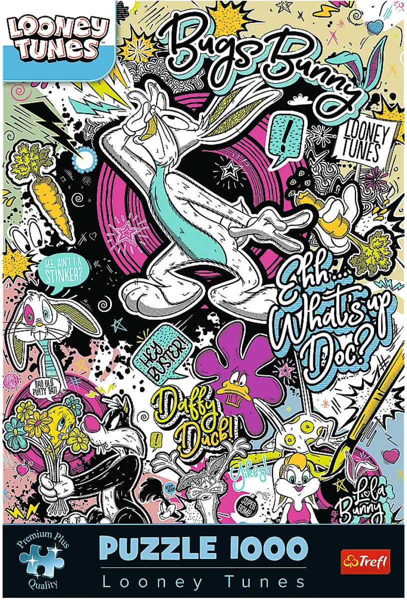 Trefl Looney Tunes Legpuzzel 1000 Stuks - Multicolor