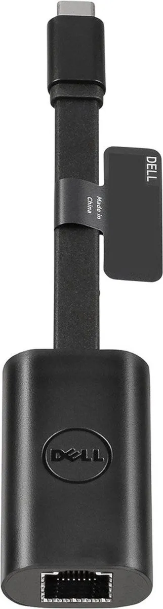 Dell DBQBCBC064 USB-C Ethernetadapter - Zwart