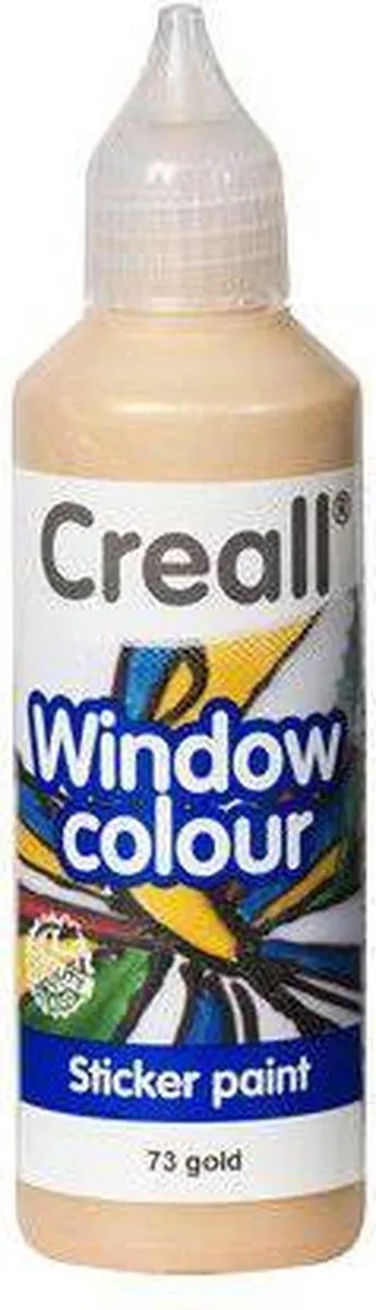 Creall Windowcolor Raamverf Goud 80ml