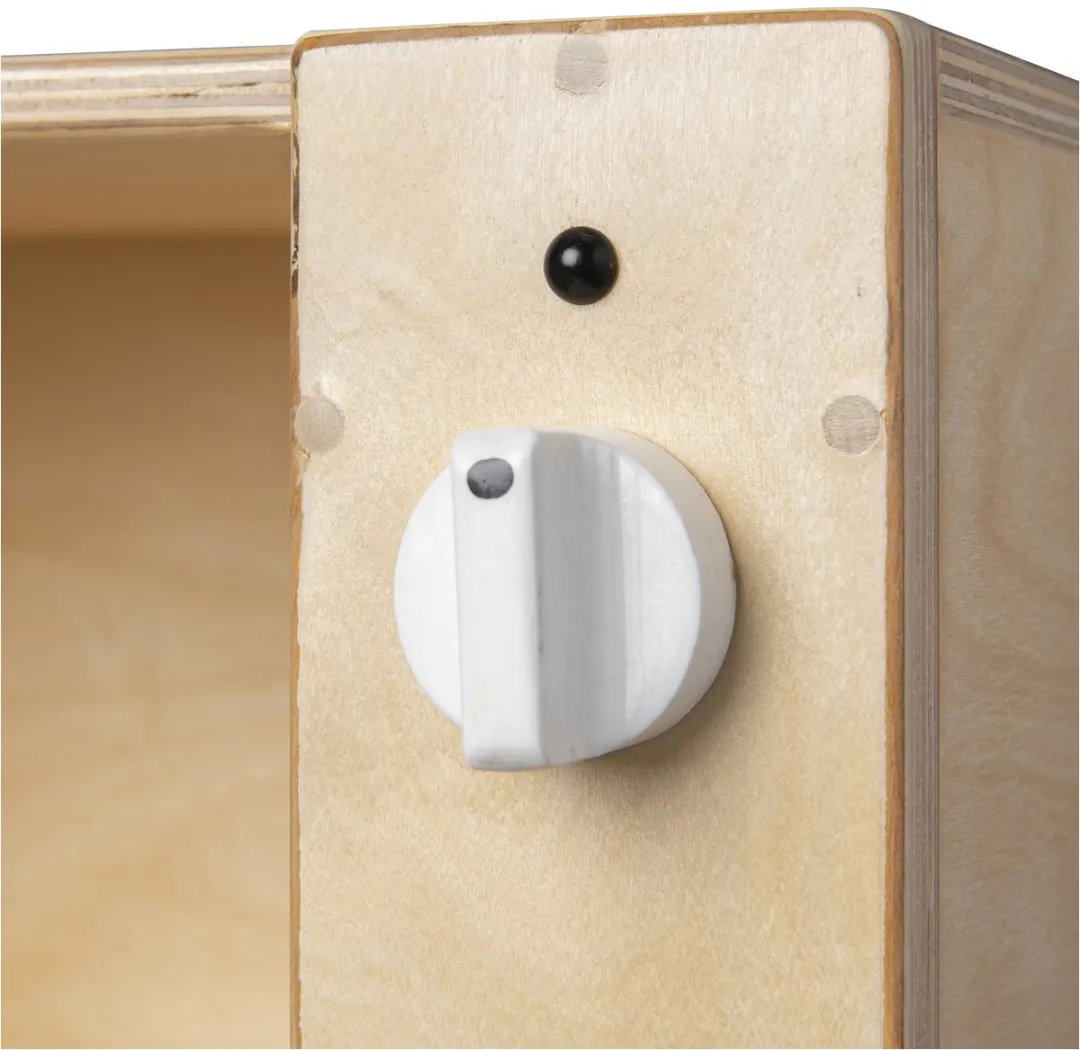 Van Dijk Toys Houten Speelgoed Magnetron Naturel/Wit