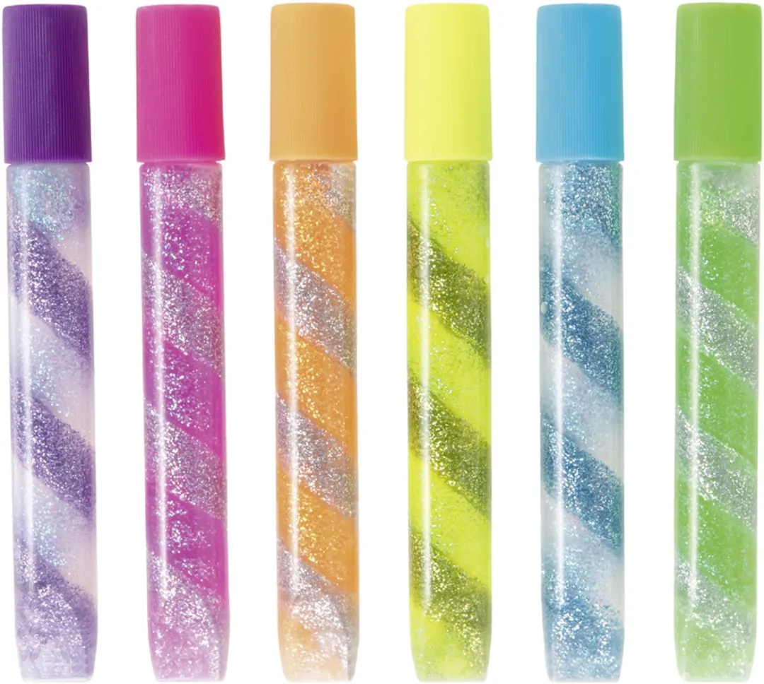 Folia Spiraal Neon Glinsterlijm - 63ml - Assorti