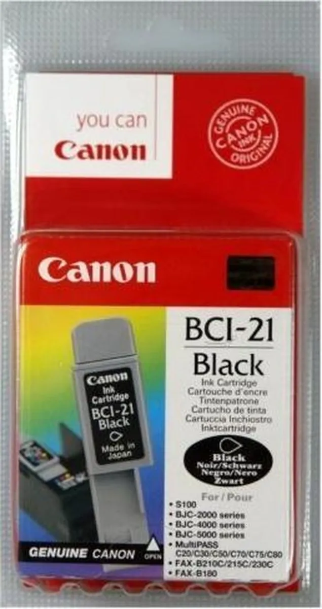 Canon BCI-21BK Inktcartridge