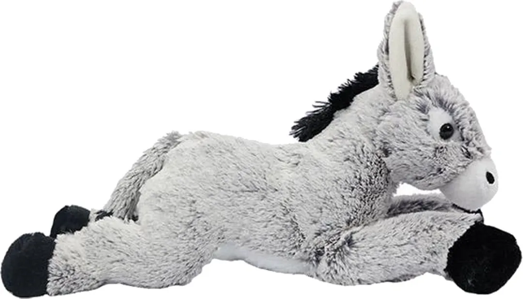 PIA Soft Toys Knuffel Ezel - Grijs 25cm