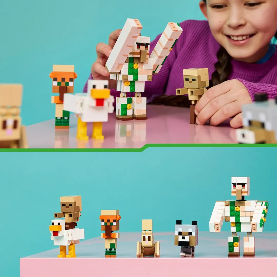 LEGO Minecraft Kipberijder Woestijnaanval 21592 - 428 Stukken