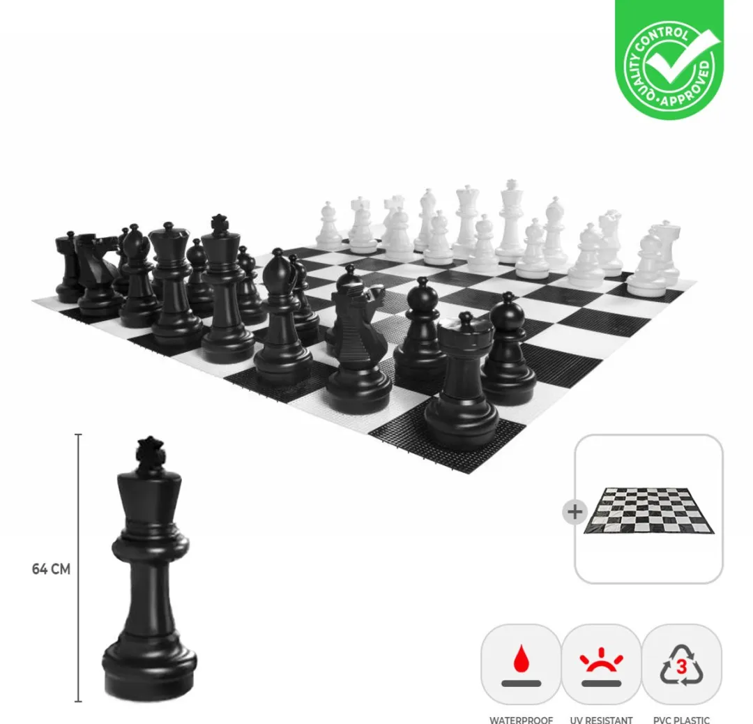Ubergames Giga Schaakset Outdoor XXL