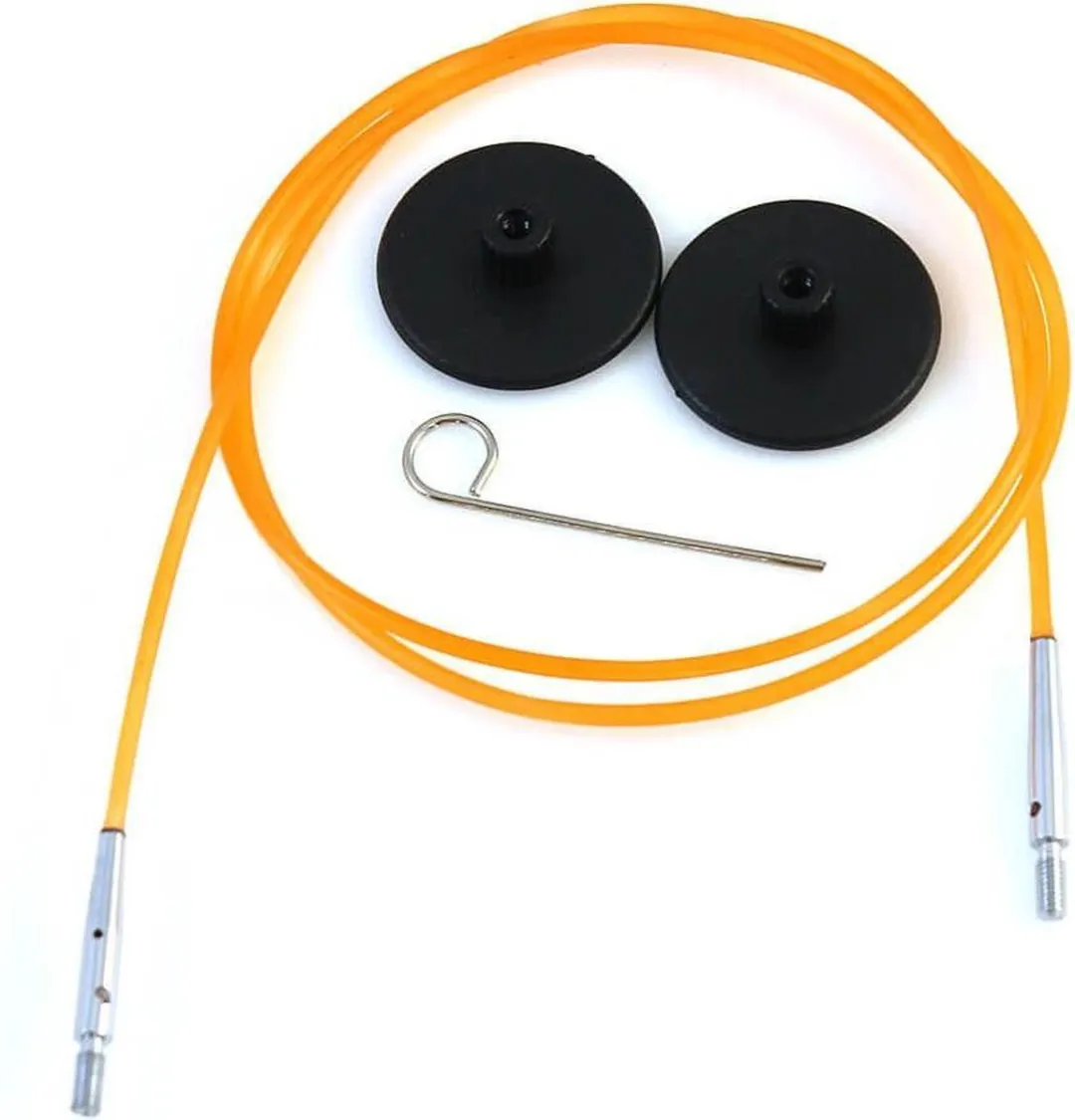 KnitPro Kabel 80cm - Oranje - afbeelding 4 van 4