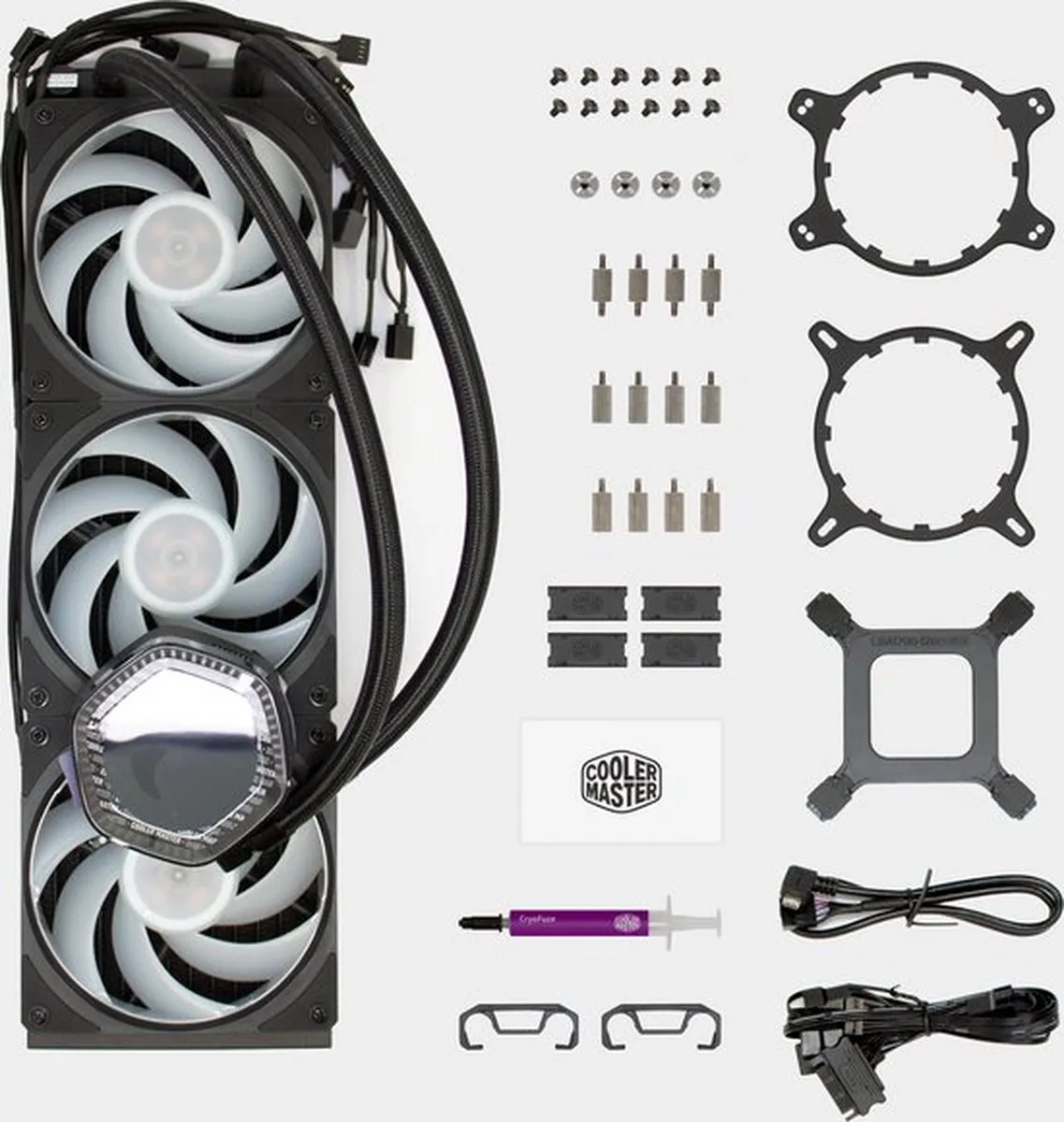 Cooler Master MasterLiquid 360 ION MLY-D36M-A24PZ-R1 - 3x 120mm - Zwart - afbeelding 6 van 6