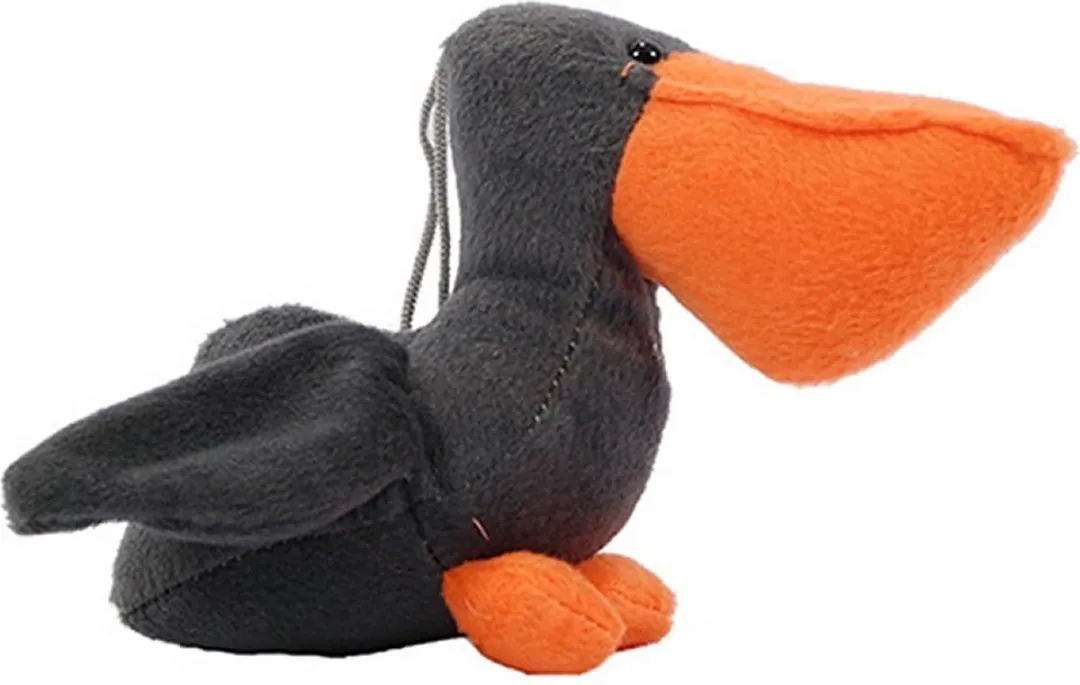 PIA Soft Toys Pluche Pelikaan - 16cm - Blauw