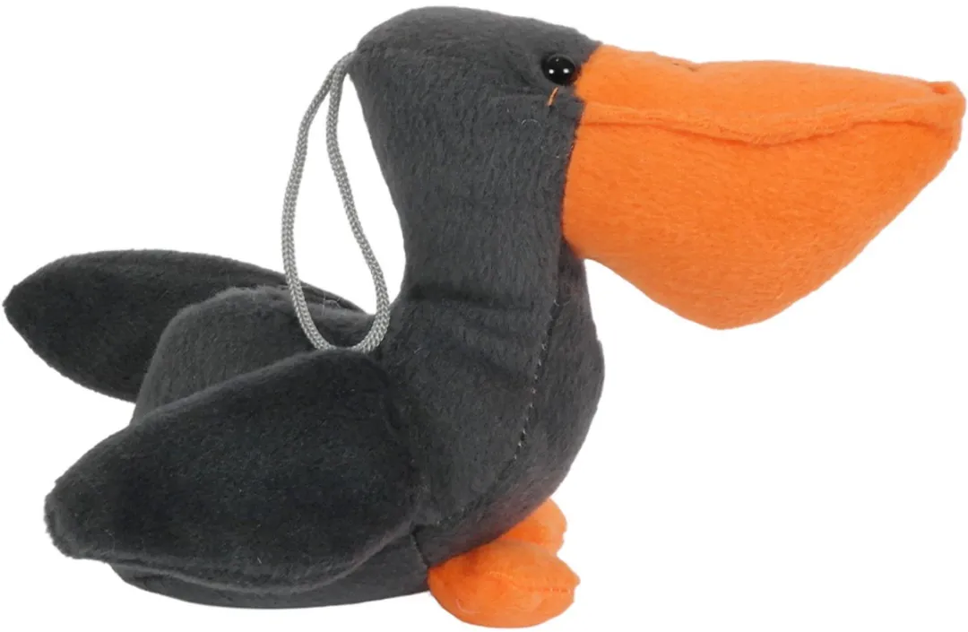 PIA Soft Toys Pluche Pelikaan - 16cm - Blauw