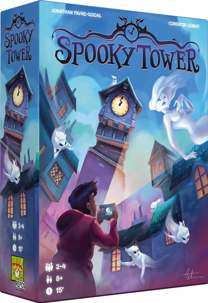 Asmodee Spooky Tower REP34-001NL - 2-4 Spelers