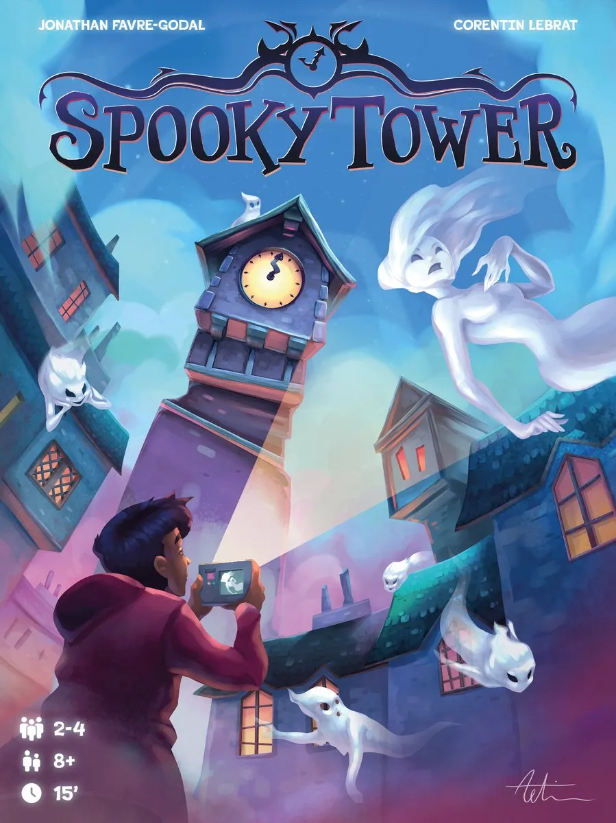 Asmodee Spooky Tower REP34-001NL - 2-4 Spelers