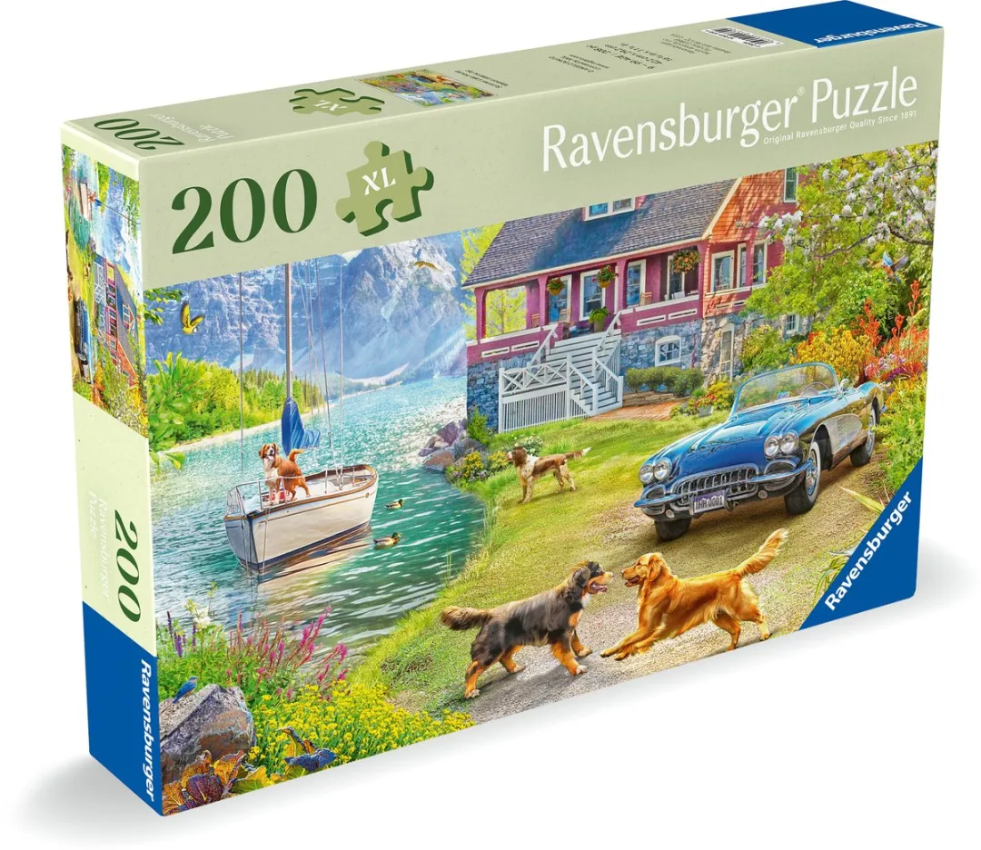 Ravensburger Legpuzzel Wellness Zomerhuis 200 Stuks - 01370