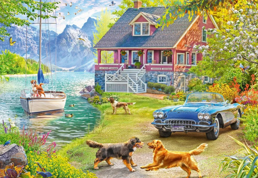 Ravensburger Legpuzzel Wellness Zomerhuis 200 Stuks