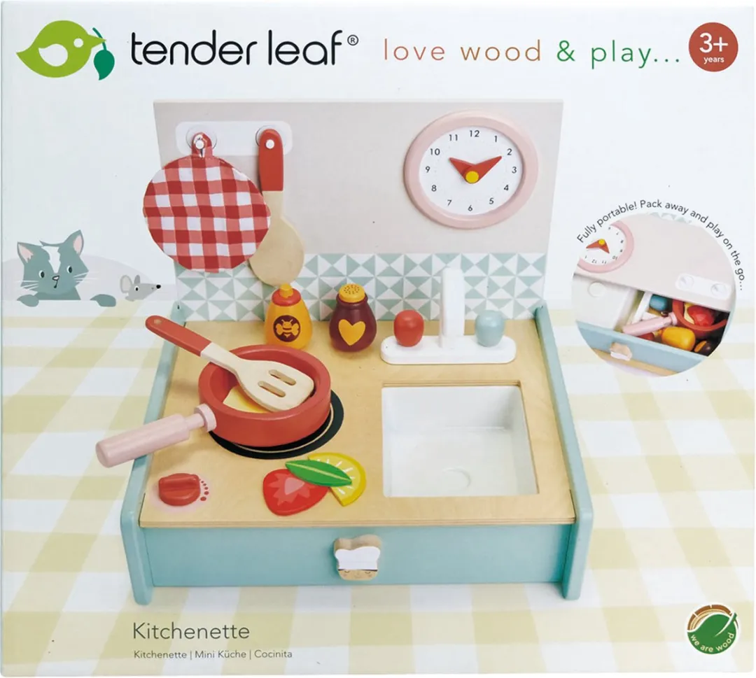 Tender Leaf Toys Playing Kitchenette - Mintgroen