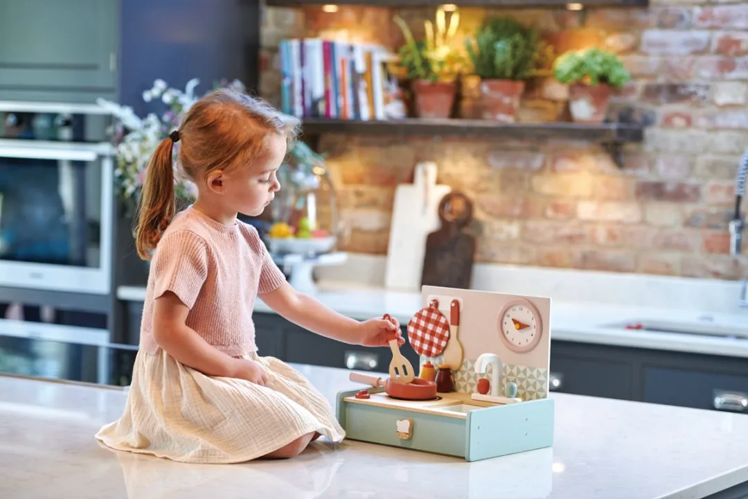 Tender Leaf Toys Playing Kitchenette - Mintgroen