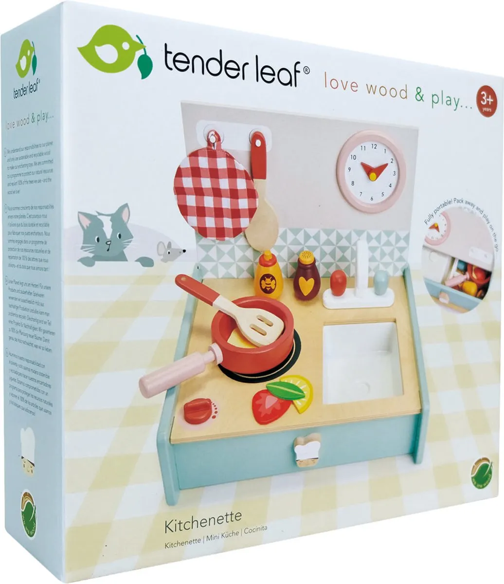 Tender Leaf Toys Playing Kitchenette - Mintgroen