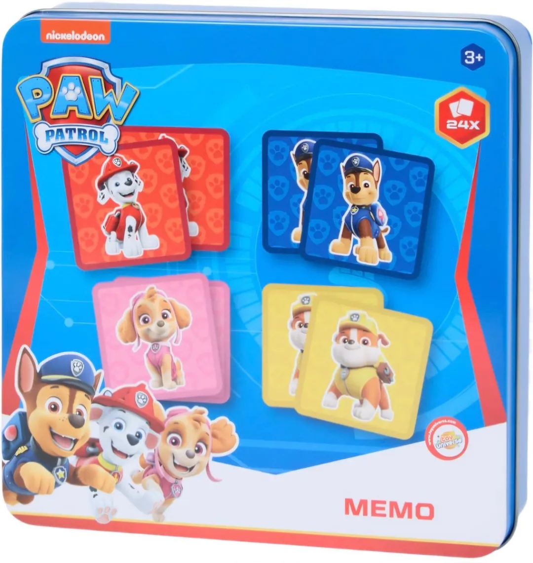 Nickelodeon Paw Patrol Memory in Blik