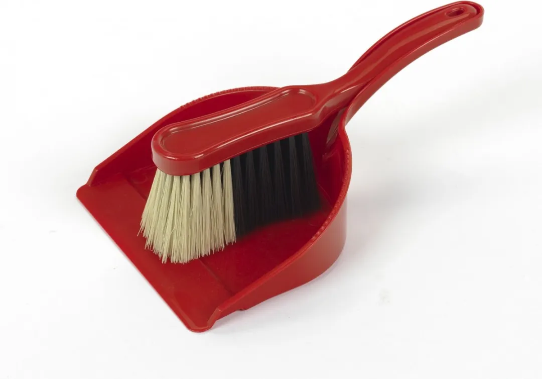Klein Toys Pure Fresh Stoffer en Blik - 24x15x8cm - Rood - afbeelding 4 van 6