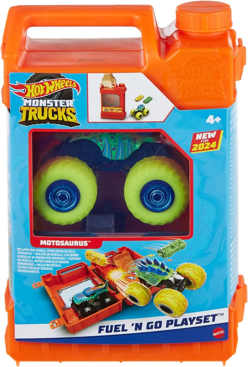 Hot Wheels Monster Trucks Tanken en Vol Gas Speelset HXT04
