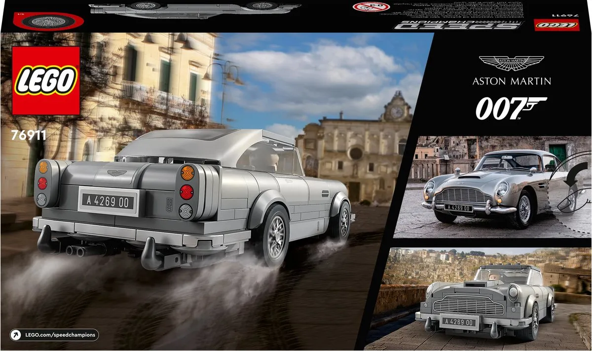 LEGO Speed Champions Aston Martin DB5 76911 - Meerkleurig - afbeelding 2 van 6