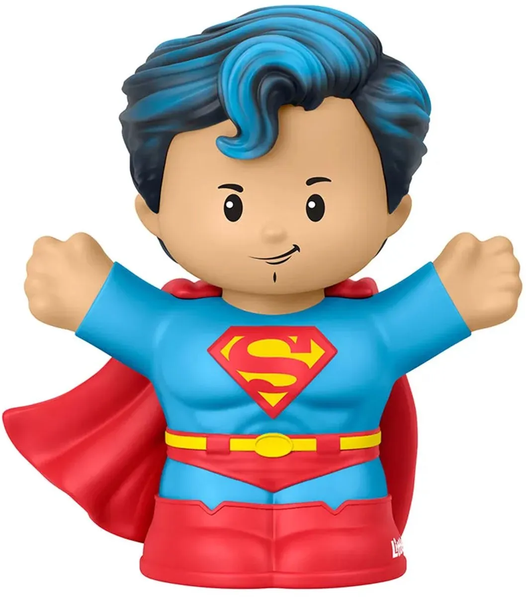 Mattel DC Comics Little People Superman 4-Pack - 7cm - Multi
