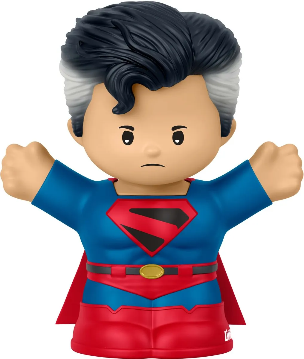 Mattel DC Comics Little People Superman 4-Pack - 7cm - Multi