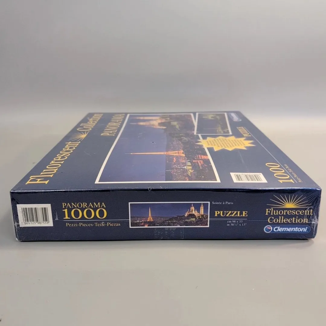 Clementoni Fluoriscerende Panorama Puzzel Parijs 1000 Stuks