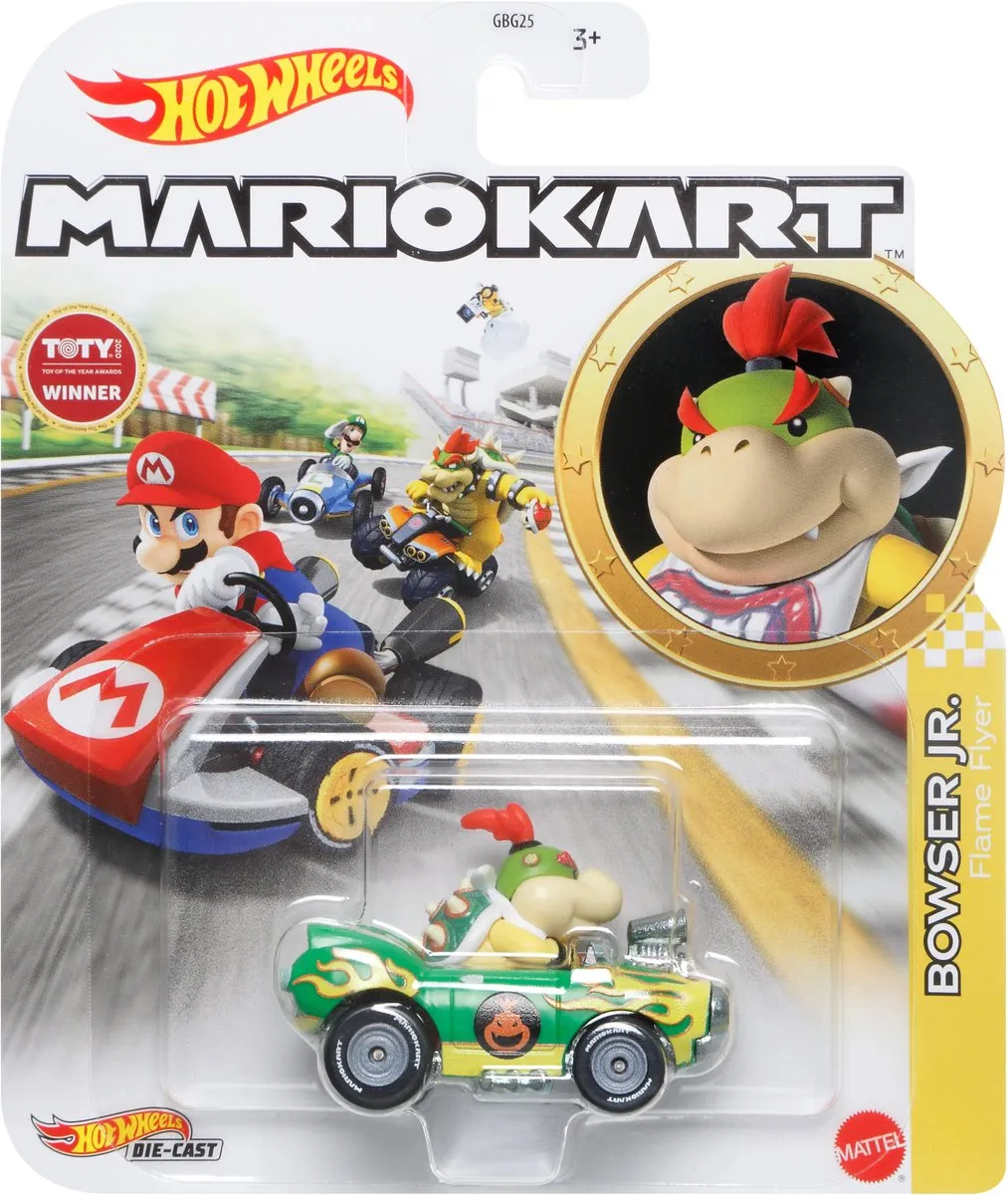 Hot Wheels Mario Kart HDB27 Racewagen - Meerkleurig