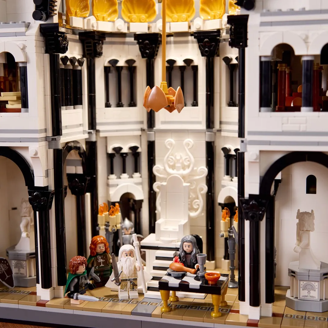LEGO Icons Minas Tirith 11377 Bouwpakket - 8278 Stukken - 10 Minifiguren - Multicolor - afbeelding 6 van 6