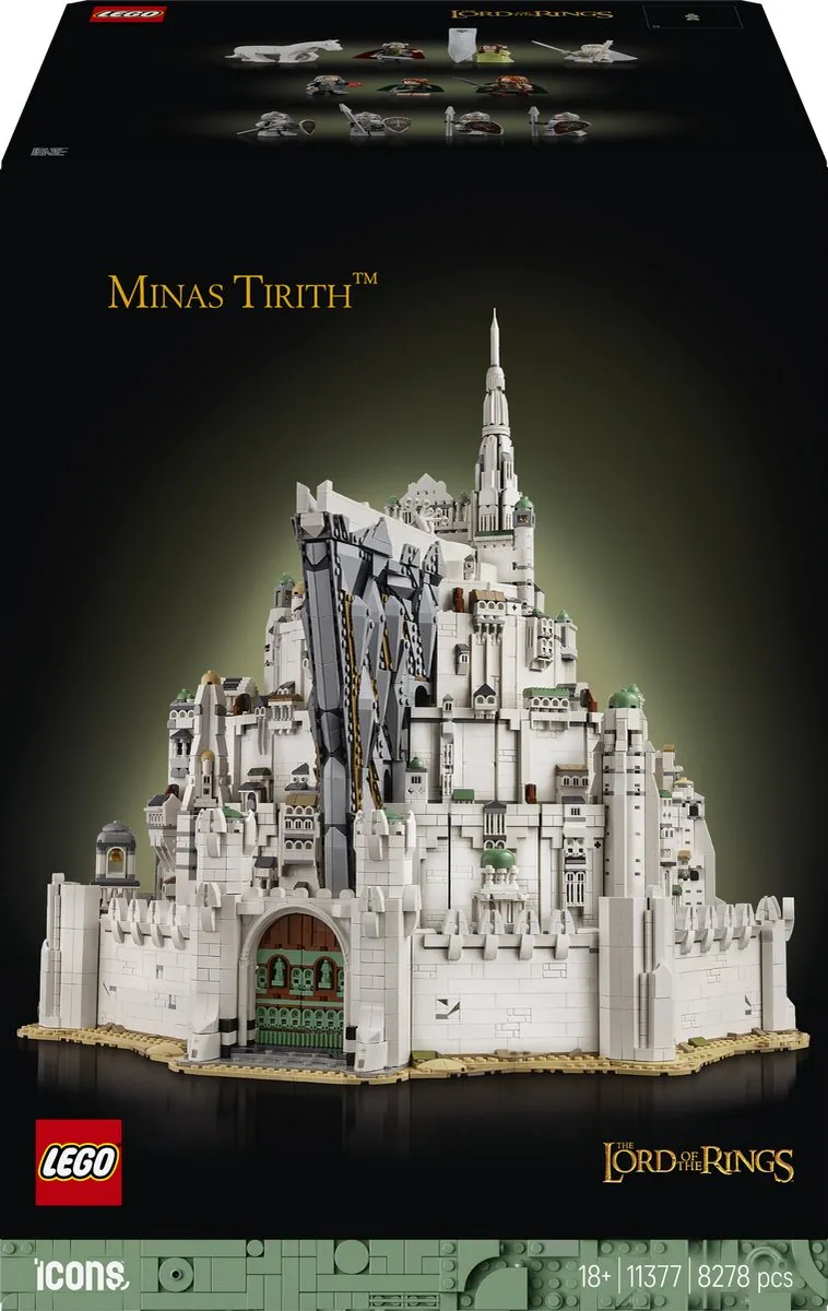 LEGO Icons Minas Tirith 11377 Bouwpakket