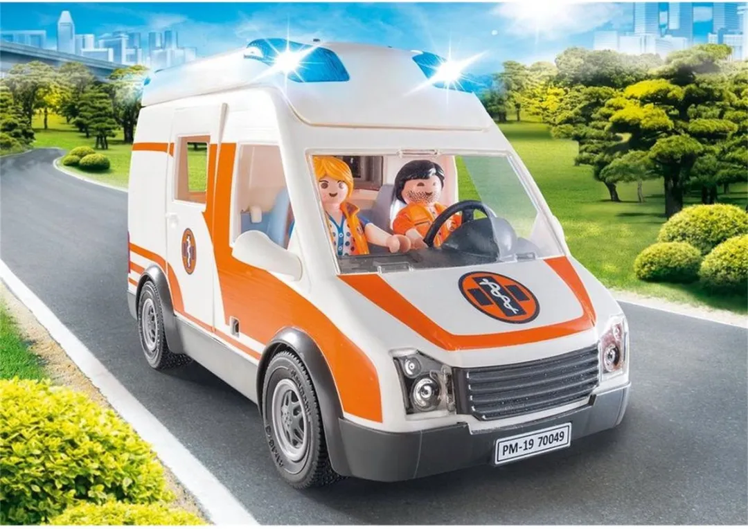 Playmobil City Life Ambulance 70049 - Multicolor