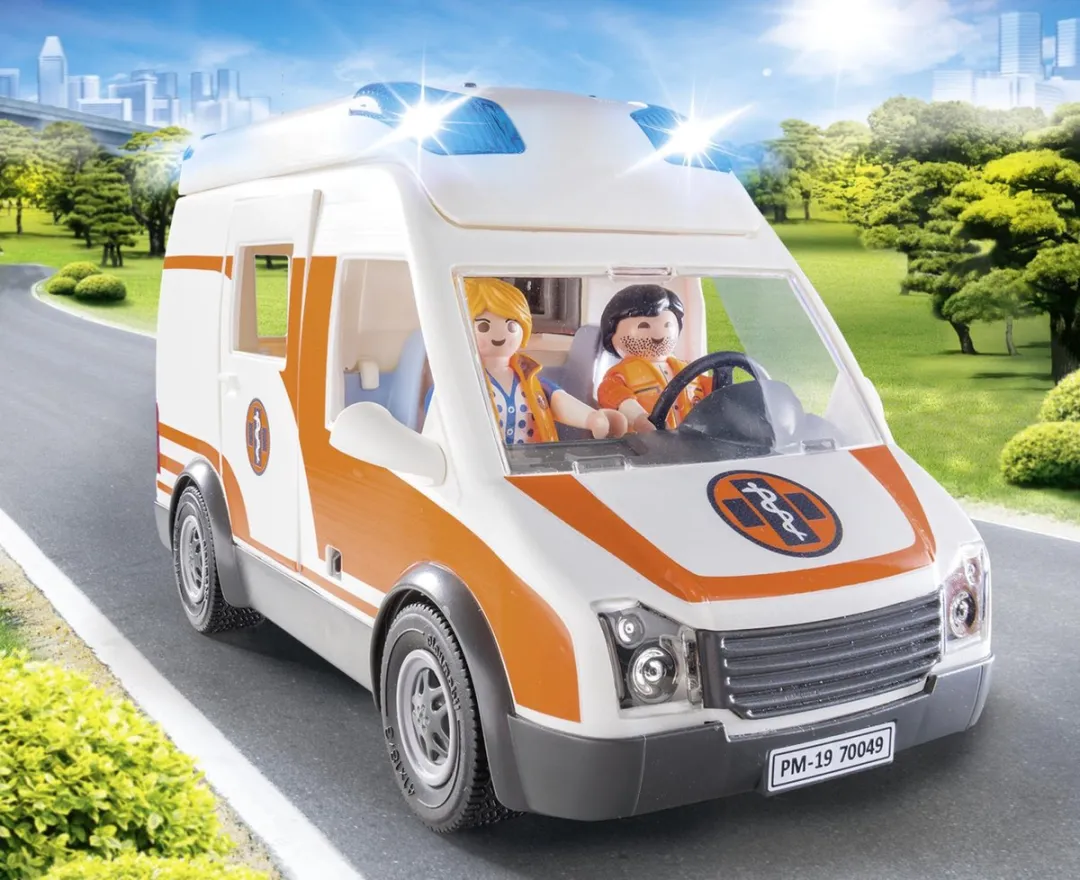 Playmobil City Life Ambulance 70049 - Multicolor
