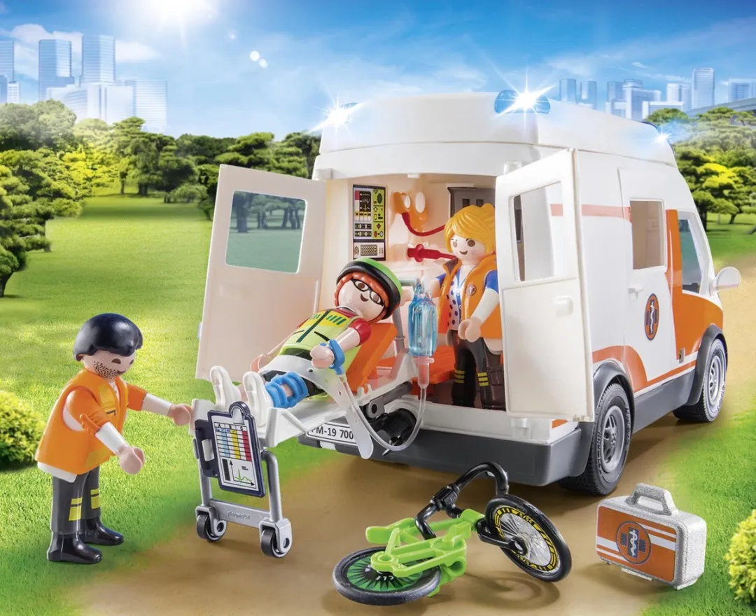 Playmobil City Life Ambulance 70049 - Multicolor