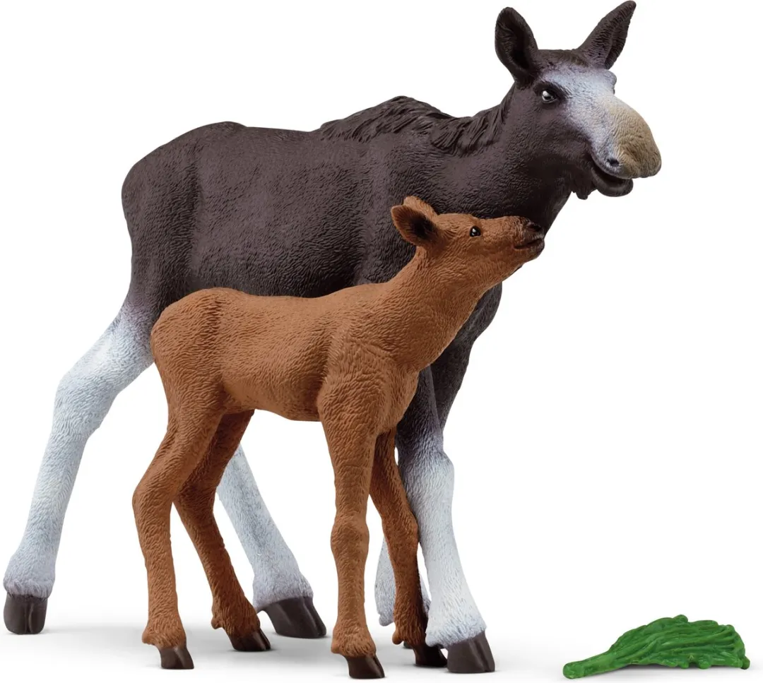 Schleich WILD LIFE Eland met Kalf 42603 - Speelgoedfiguurtjes