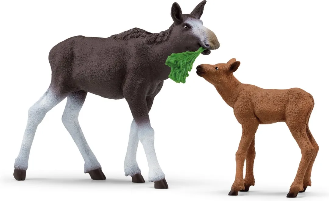 Schleich WILD LIFE Eland met Kalf 42603 - Speelgoedfiguurtjes