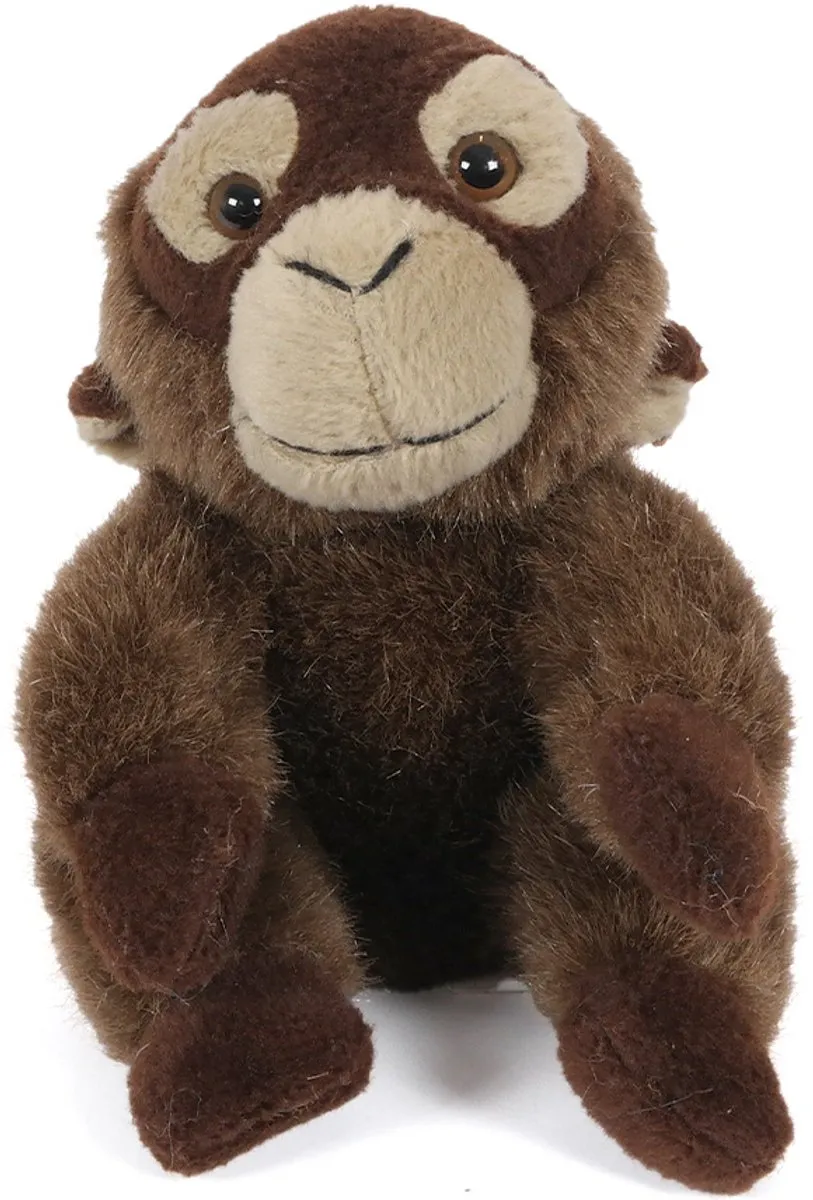 PIA Soft Toys Pluche Orang-oetan Knuffel 15cm