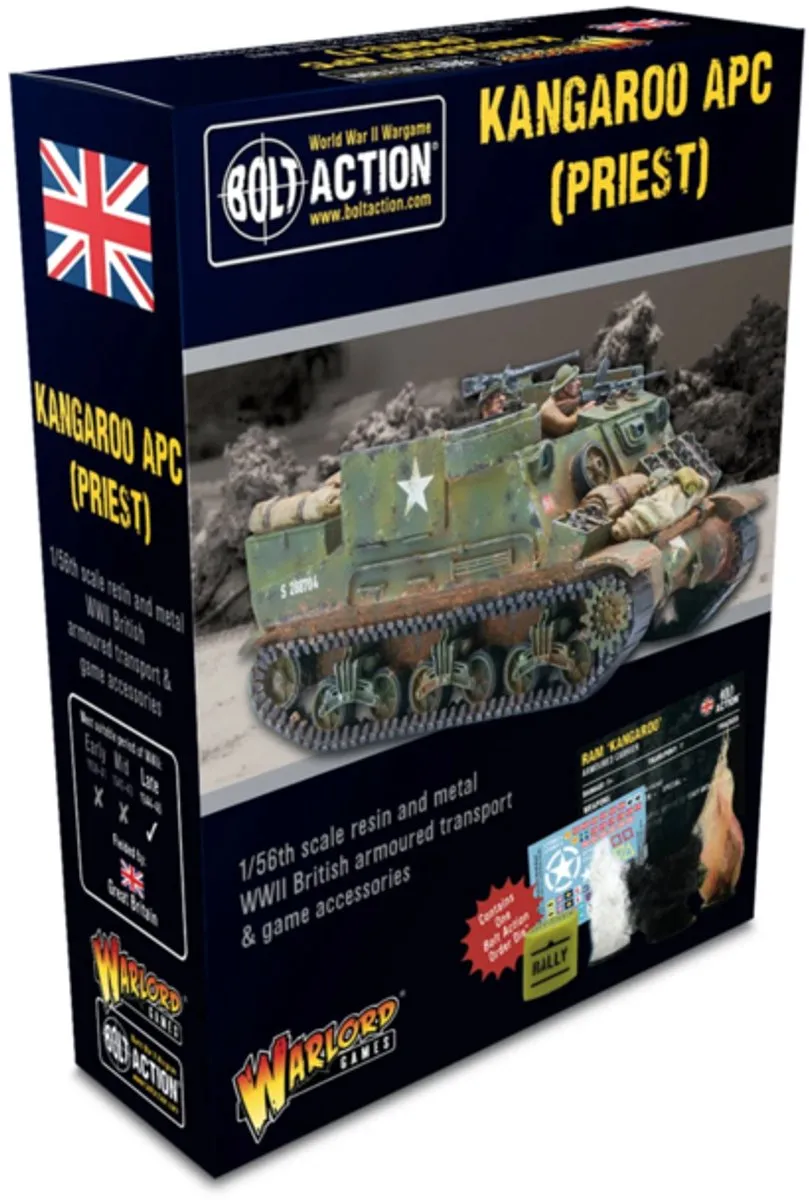 Warlord Games Kangaroo APC Priest Bolt Action