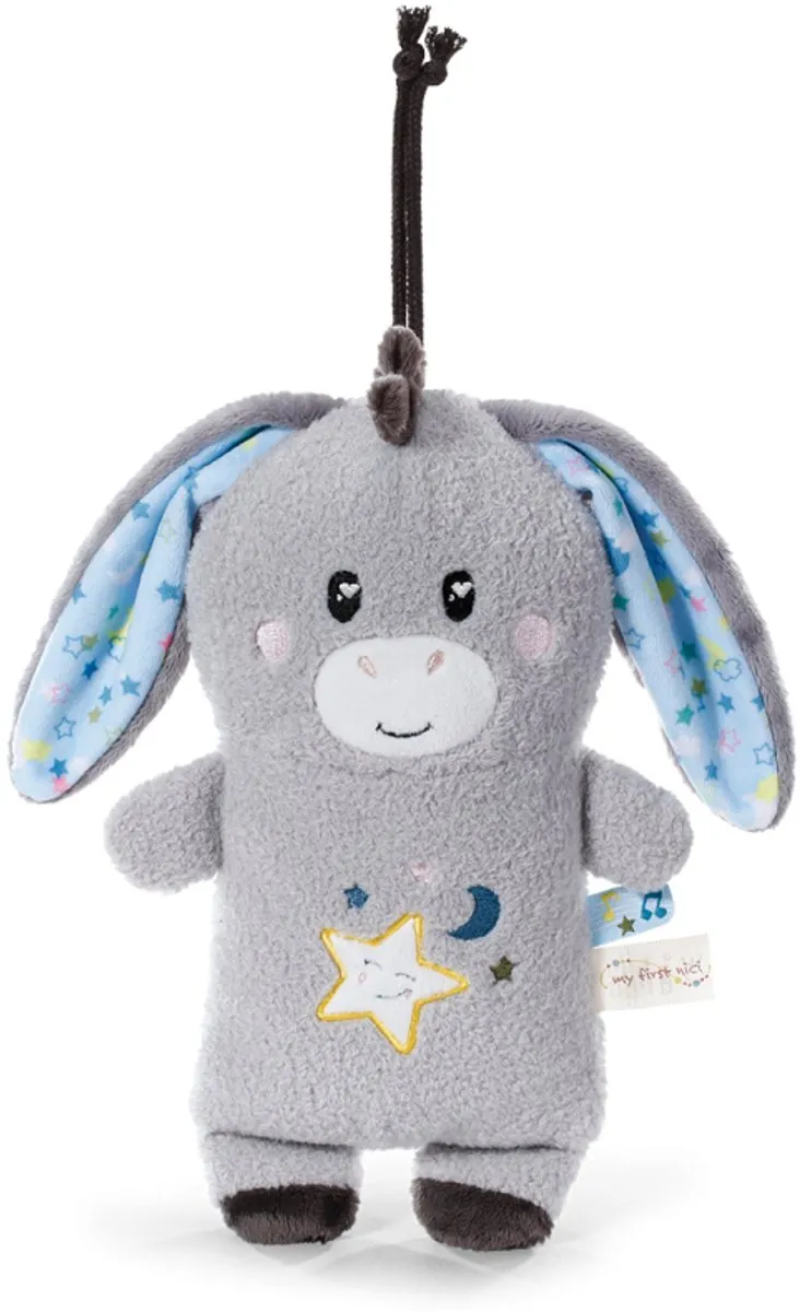 Nici Knuffel Ezel Slaaptrainer 25cm