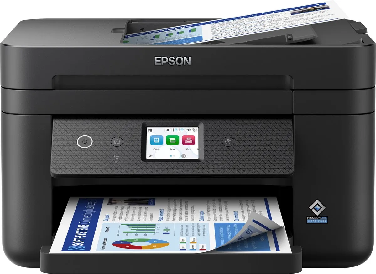 Epson Workforce WF-2960DWF All-In-One Printer - Zwart