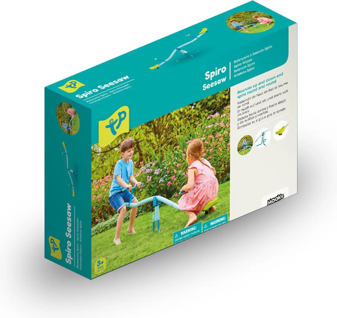 TP Toys Spiro 360° Draaibare Wipwap - Blauw/Groen