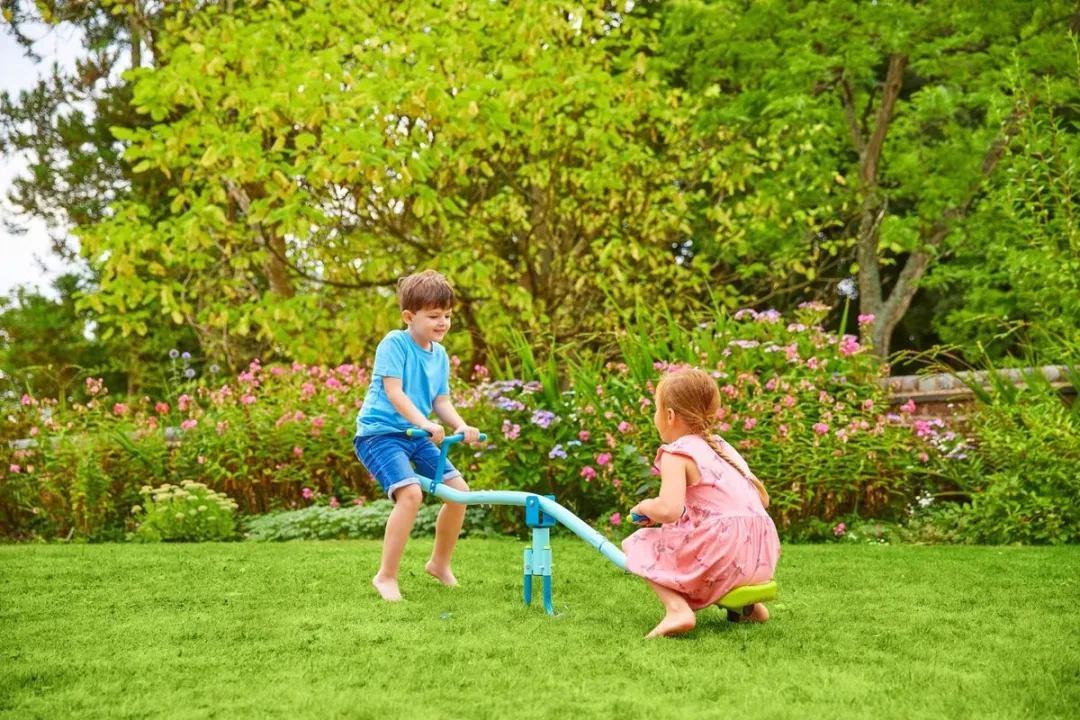 TP Toys Spiro 360° Draaibare Wipwap - Blauw/Groen