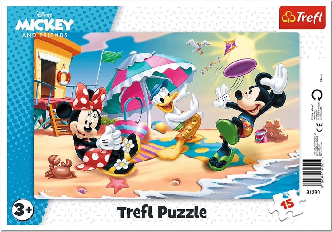 Trefl Mickey Mouse Puzzel 15 Stuks