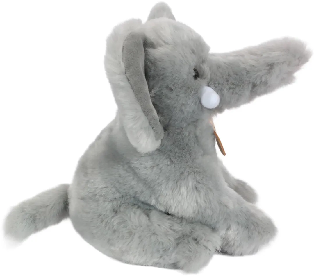 PIA Soft Toys Pluche Olifant Sophie Knuffel - 20cm - Grijs